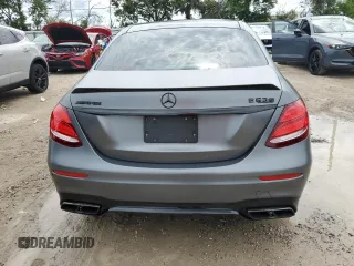 2018 Mercedes-Benz E-Class AMG E 63 S with VIN WDDZF8KB8JA369628, listed as a Copart auction lot 70928084 with 76,874 mi miles and Non Repairable. Bid and sale history available at carsss.com. Image 6.