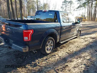 2017 Ford F-150 XL with VIN 1FTEW1CF0HFC11119, listed as a IAAI auction lot 41600880 with 118,466 mi miles. Bid and sale history available at carsss.com. Image 4.
