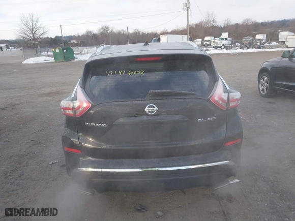 2015 Nissan Murano S with VIN 5N1AZ2MHXFN219500, listed as a IAAI auction lot 41191602 with 169,271 mi miles. Bid and sale history available at carsss.com. Image 16.