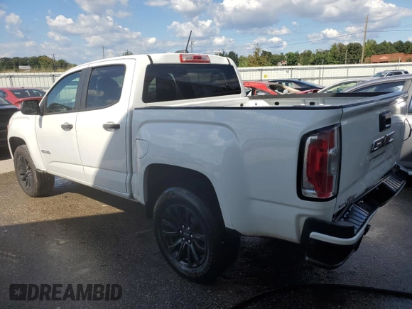 2021 GMC Canyon 2WD Elevation Standard with VIN 1GTG5BEN6M1165356, listed as a Copart auction lot 74314874 with 75,677 mi miles and Clean Title. Bid and sale history available at carsss.com. Image 2.