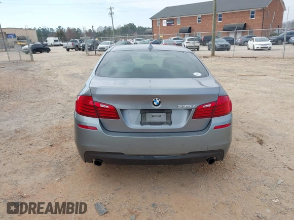 2015 BMW 5 Series 535i with VIN WBA5B1C59FG128828, listed as a IAAI auction lot 41655190 with 90,646 mi miles and . Bid and sale history available at carsss.com. Image 16.