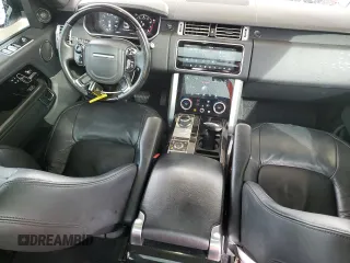 2018 Land Rover Range Rover with VIN SALGR2RV5JA503073, listed as a Copart auction lot 38466314 with 74,366 mi miles and . Bid and sale history available at DreamBid. Image 8.