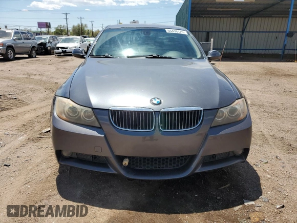 2006 BMW 3 Series 330i with VIN WBAVB33546PS05598, listed as a Copart auction lot 56436175 with 123,157 mi miles and Salvage title. Bid and sale history available at DreamBid. Image 5.