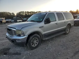 2002 Ford Excursion Special Serv with VIN 1FMNU40L72EB40334, listed as a Copart auction lot 86005374 with 216,667 mi miles and Salvage Title. Bid and sale history available at DreamBid. Image 1.