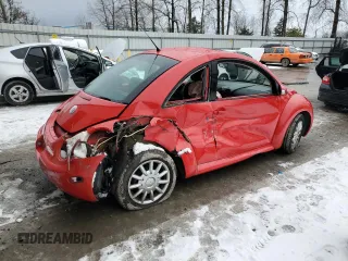 2004 Volkswagen New Beetle Coupe GLS with VIN 3VWCK31C54M405594, listed as a Copart auction lot 43768385 with 222,991 mi miles and Salvage Title. Bid and sale history available at carsss.com. Image 3.