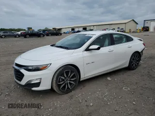 2020 Chevrolet Malibu RS with VIN 1G1ZG5ST3LF057102, listed as a Copart auction lot 54014725 with 64,168 mi miles and Salvage Title. Bid and sale history available at DreamBid. Image 1.
