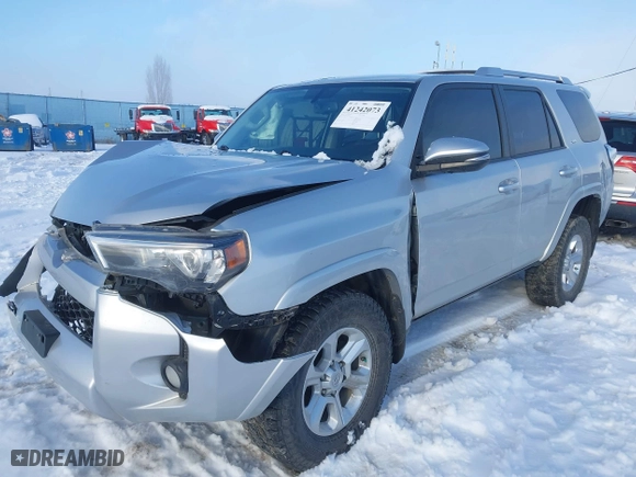 2017 Toyota 4Runner SR5 with VIN JTEBU5JR3H5444135, listed as a IAAI auction lot 41242073 with 132,663 mi miles. Bid and sale history available at carsss.com. Image 18.