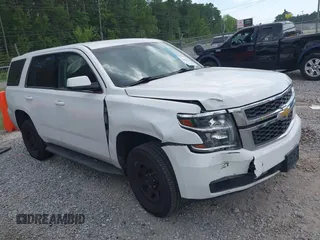 2017 Chevrolet Tahoe Commercial z VIN 1GNLCDEC3HR356522, wystawiony jako IAAI lot #39544759 z przebiegiem Nie podano mil oraz . Historia ofert i sprzedaży dostępna na DreamBid. Obrazek 1.