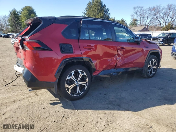 2023 Toyota RAV4 Prime XSE with VIN JTMFB3FV7PD148142, listed as a Copart auction lot 49693905 with 11,345 mi miles and Salvage Title. Bid and sale history available at carsss.com. Image 3.