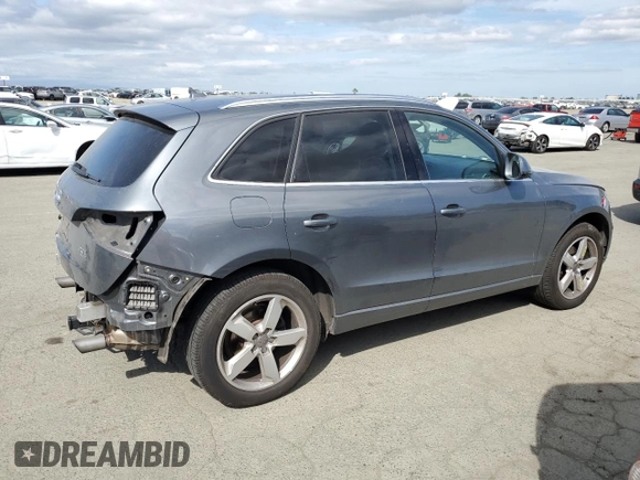 2012 Audi Q5 2.0T Premium Plus with VIN WA1LFAFPXCA105952, listed as a Copart auction lot 49459555 with 103,439 mi miles and Salvage Title. Bid and sale history available at carsss.com. Image 3.