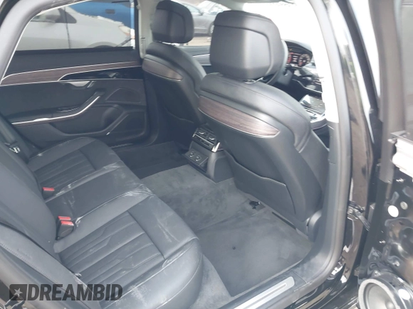 2024 Audi A8 with VIN WAULDAF84RN001962, listed as a IAAI auction lot 41289273 with 2,642 mi miles. Bid and sale history available at carsss.com. Image 8.