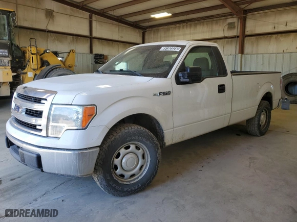 2014 Ford F-150 XL with VIN 1FTNF1CF1EKD47777, listed as a Copart auction lot 89192325 with 230,841 mi miles and Clean Title. Bid and sale history available at carsss.com. Image 1.