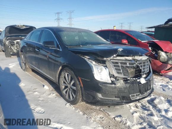2014 Cadillac XTS with VIN 2G61L5S34E9129620, listed as a Copart auction lot 45186535 with 19,830 mi miles and Salvage Title. Bid and sale history available at carsss.com. Image 4.