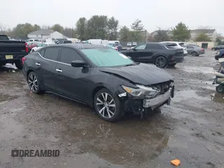 2017 Nissan Maxima Platinum with VIN 1N4AA6AP0HC408269, listed as a IAAI auction lot 41095430 with 107,949 mi miles and . Bid and sale history available at DreamBid. Image 1.