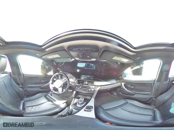 2016 BMW 4 Series 435i with VIN WBA4B1C55GG242323, listed as a Copart auction lot 43383195 with 159,409 mi miles and Salvage Title. Bid and sale history available at carsss.com. Image 12.