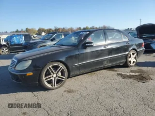 2004 Mercedes-Benz S with VIN WDBNG76J24A430122, listed as a Copart auction lot 76735954 with 79,560 mi miles and Salvage title. Bid and sale history available at DreamBid. Image 1.