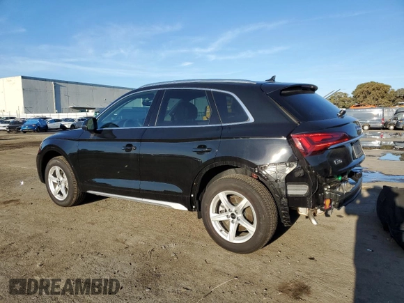 2024 Audi Q5 Premium with VIN WA1ABAFY8R2063537, listed as a Copart auction lot 80240554 with 3,741 mi miles and Salvage Title. Bid and sale history available at carsss.com. Image 2.