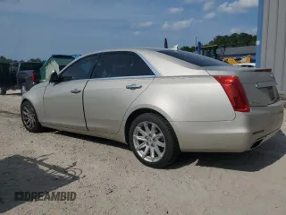 2014 Cadillac CTS Luxury RWD with VIN 1G6AR5S31E0124965, listed as a Copart auction lot 57506875 with 78,668 mi miles and Salvage title. Bid and sale history available at DreamBid. Image 2.