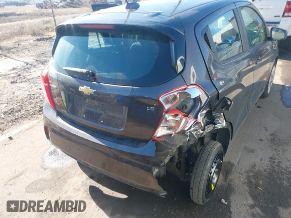 2016 Chevrolet Spark LS with VIN KL8CB6SAXGC574462, listed as a IAAI auction lot 41456516 with 53,625 mi miles. Bid and sale history available at carsss.com. Image 6.