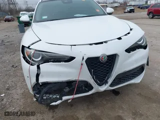 2020 Alfa Romeo Stelvio Ti with VIN ZASPAKBN6L7C92398, listed as a IAAI auction lot 41924883 with 73,683 mi miles. Bid and sale history available at carsss.com. Image 6.
