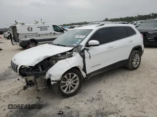 2019 Jeep Cherokee Latitude with VIN 1C4PJLCXXKD111205, listed as a Copart auction lot 49061145 with 156,738 mi miles and Clean Title. Bid and sale history available at carsss.com. Image 1.