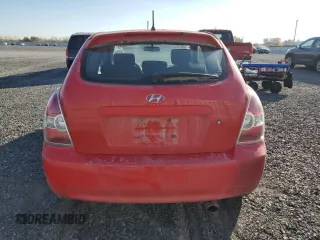 2008 Hyundai Accent Man L with VIN KMHCN35C68U092394, listed as a Copart auction lot 76981624 with 157,154 mi miles and Clean Title. Bid and sale history available at carsss.com. Image 6.