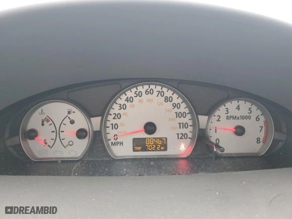 2003 Saturn ION with VIN 1G8AL52F53Z192794, listed as a Copart auction lot 84321744 with 88,467 mi miles and Clean Title. Bid and sale history available at carsss.com. Image 9.