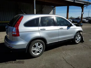 2011 Honda CR-V EX-L with VIN 5J6RE4H70BL075794, listed as a Copart auction lot 50636865 with 97,732 mi miles and Salvage Title. Bid and sale history available at carsss.com. Image 3.