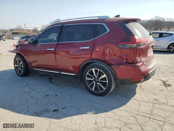 2019 Nissan Rogue SL with VIN 5N1AT2MT1KC821634, listed as a Copart auction lot 48713605 with 85,487 mi miles and Salvage Title. Bid and sale history available at carsss.com. Image 2.