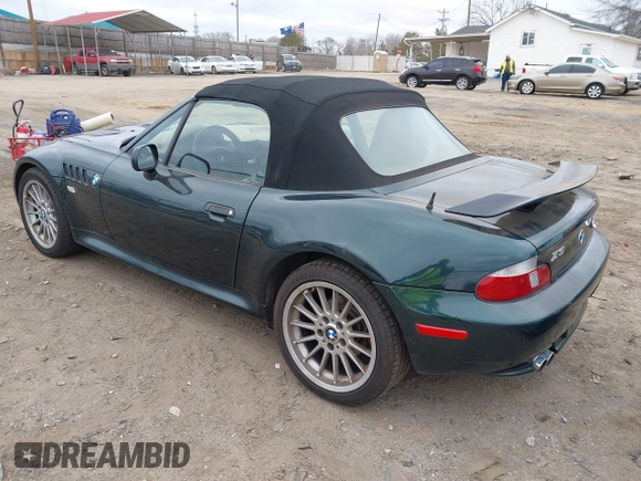 2001 BMW Z3 3.0 with VIN WBACN53471LL46781, listed as a IAAI auction lot 41553034 with 142,261 mi miles and . Bid and sale history available at DreamBid. Image 3.