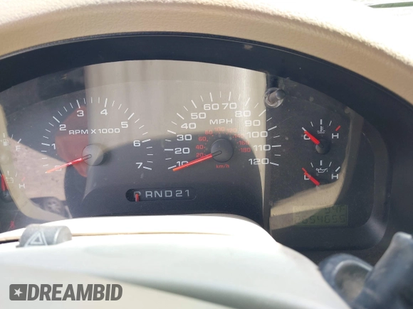 2005 Ford F-150 XLT with VIN 1FTPW12575FB75555, listed as a IAAI auction lot 42586855 with 265,465 mi miles and . Bid and sale history available at DreamBid. Image 7.