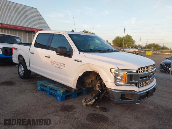 2020 Ford F-150 XL with VIN 1FTEW1E47LKD08149, listed as a IAAI auction lot 41759996 with 55,476 mi miles. Bid and sale history available at carsss.com. Image 6.