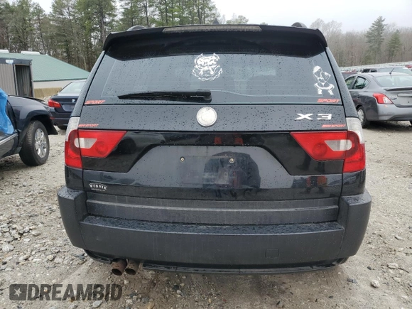 2004 BMW X3 3.0i z VIN WBXPA93424WC32669, wystawiony jako Copart lot #53979825 z przebiegiem 169 629 mil mil oraz Czysty tytuł • Clean title. Historia ofert i sprzedaży dostępna na DreamBid. Obrazek 6.