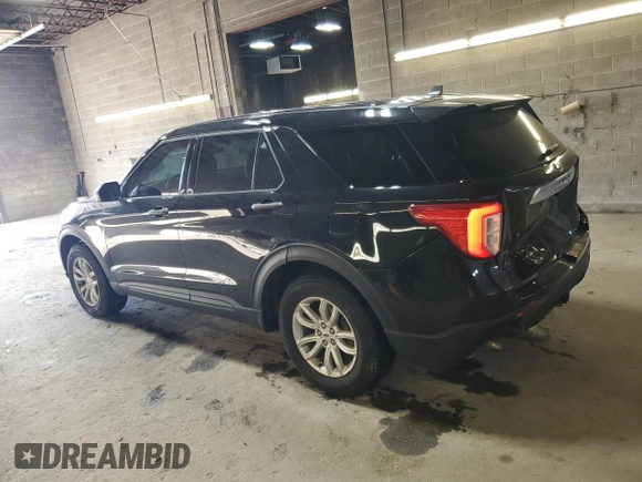 2021 Ford Explorer with VIN 1FMSK8BB6MGA08077, listed as a Copart auction lot 82614854 with 43,278 mi miles and Salvage Title. Bid and sale history available at carsss.com. Image 2.