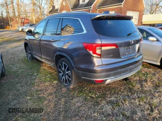 2020 Honda Pilot Touring 8-Passenger with VIN 5FNYF6H93LB022913, listed as a Copart auction lot 50825655 with 10,513 mi miles and Salvage Title. Bid and sale history available at DreamBid. Image 3.