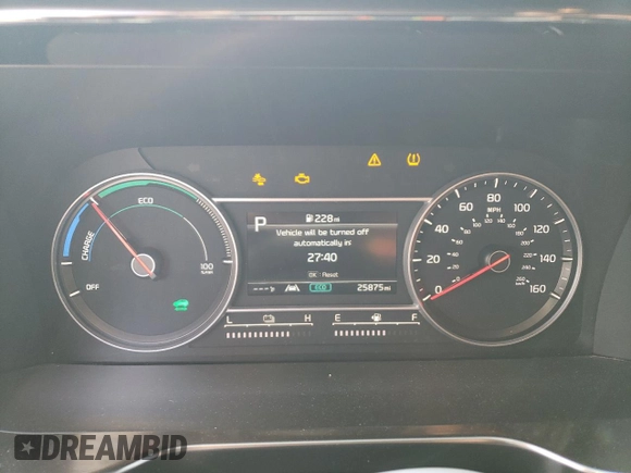 2023 Kia Sorento EX with VIN KNDRHDLG7P5167517, listed as a Copart auction lot 55972875 with 25,875 mi miles and Salvage title. Bid and sale history available at DreamBid. Image 9.