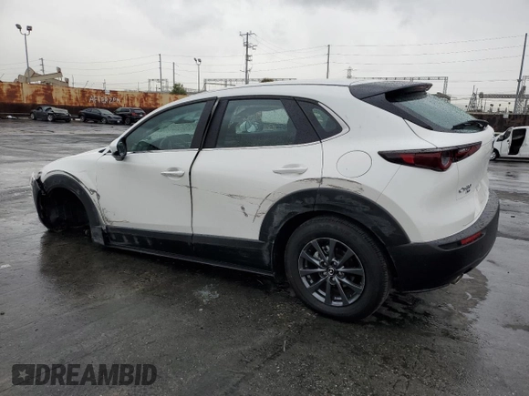 2023 Mazda CX-30 S with VIN 3MVDMBAM4PM522056, listed as a Copart auction lot 49122975 with 16,624 mi miles and Salvage title. Bid and sale history available at DreamBid. Image 2.
