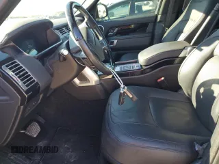2020 Land Rover Range Rover z VIN SALGS5SE1LA579733, wystawiony jako Copart lot #80755964 z przebiegiem 54 848 mil mil oraz Szkoda całkowita • Salvage title. Historia ofert i sprzedaży dostępna na DreamBid. Obrazek 7.