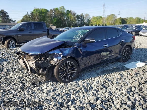 2017 Nissan Maxima SR with VIN 1N4AA6AP3HC364350, listed as a Copart auction lot 53439725 with 103,464 mi miles and Salvage title. Bid and sale history available at DreamBid. Image 1.