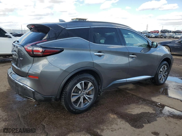2023 Nissan Murano SV with VIN 5N1AZ2BJ5PC129478, listed as a Copart auction lot 46855025 with 61,056 mi miles and Non Repairable. Bid and sale history available at carsss.com. Image 3.