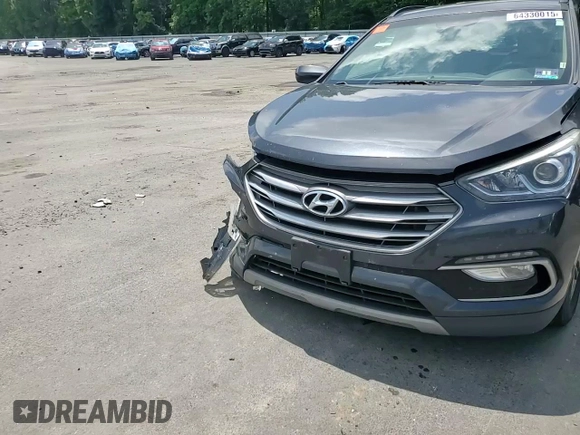 2017 Hyundai Santa Fe 2.4L z VIN 5XYZUDLB8HG430221, wystawiony jako Copart lot #64330015 z przebiegiem 151 318 mil mil oraz Szkoda całkowita • Salvage title. Historia ofert i sprzedaży dostępna na DreamBid. Obrazek 13.