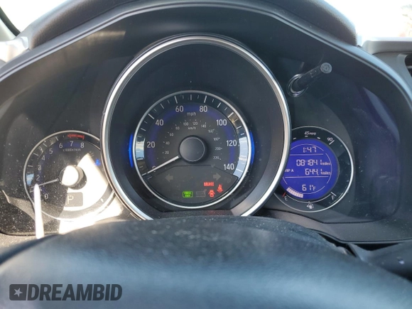 2016 Honda Fit EX-L with VIN JHMGK5H86GS008858, listed as a Copart auction lot 46911125 with 81,841 mi miles and Salvage title. Bid and sale history available at DreamBid. Image 9.