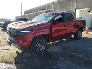 2024 Chevrolet Colorado 4WD Z71 with VIN 1GCPTDEKXR1222754, listed as a Copart auction lot 50347665 with 5,614 mi miles and Salvage title. Bid and sale history available at DreamBid. Image 1.