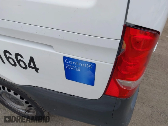 2016 Mercedes-Benz Metris Cargo with VIN WD3PG2EAXG3135769, listed as a IAAI auction lot 40958000 with Not provided miles and . Bid and sale history available at DreamBid. Image 19.