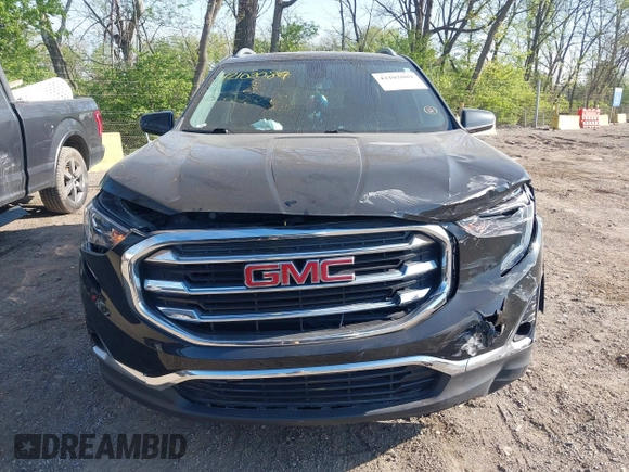 2020 GMC Terrain SLT with VIN 3GKALPEV1LL343386, listed as a IAAI auction lot 42102089 with 38,632 mi miles and . Bid and sale history available at DreamBid. Image 12.