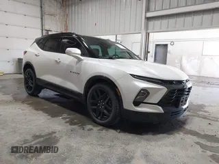2023 Chevrolet Blazer RS with VIN 3GNKBKRSXPS233767, listed as a IAAI auction lot 42473882 with 39,172 mi miles and . Bid and sale history available at DreamBid. Image 1.