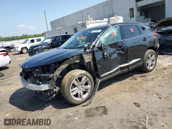 2020 Acura RDX Advance z VIN 5J8TC2H7XLL009116, wystawiony jako Copart lot #62276695 z przebiegiem 94 532 mil mil oraz Szkoda całkowita • Salvage title. Historia ofert i sprzedaży dostępna na DreamBid. Obrazek 1.
