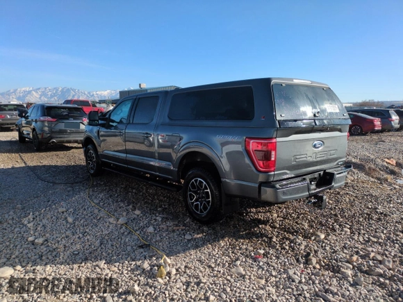 2023 Ford F-150 XL with VIN 1FTFW1E8XPFA49002, listed as a Copart auction lot 41913005 with 20,943 mi miles and Salvage Title. Bid and sale history available at carsss.com. Image 2.