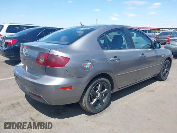 2006 Mazda Mazda3 i with VIN JM1BK12G161465537, listed as a IAAI auction lot 42074144 with 167,823 mi miles. Bid and sale history available at carsss.com. Image 4.