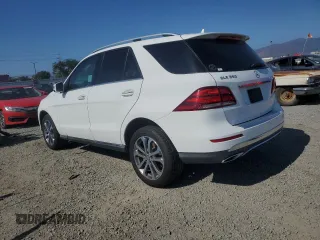 2016 Mercedes-Benz GLE 350 with VIN 4JGDA5JB0GA635229, listed as a Copart auction lot 55688945 with 107,700 mi miles and Clean title. Bid and sale history available at DreamBid. Image 2.